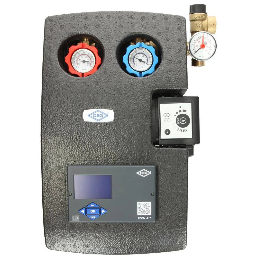 Complete zonneboilerset - 2x 30HP + Buffervat met tapwaterspiraal en 2 warmtewisselaars (500L)