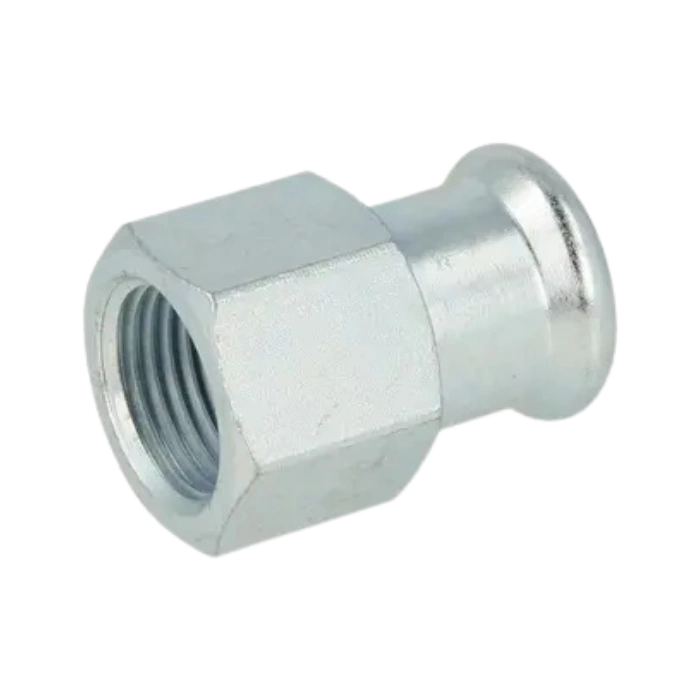 OEG 802004608 - C-staal perskoppeling verloop M-contour (22 mm x 3/4