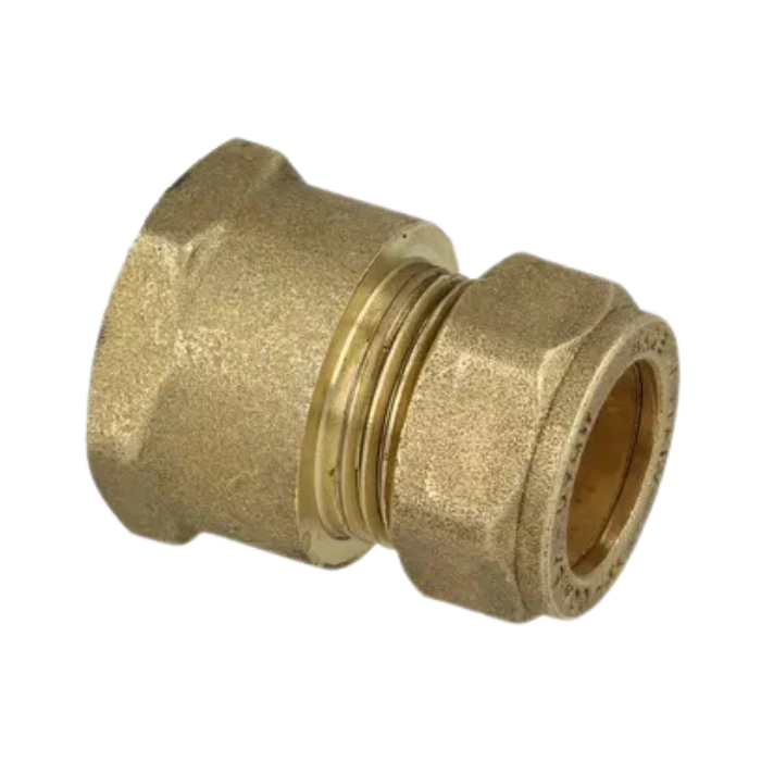 OEG 802016148 - Messing knelkoppeling verloop (22 mm x G 1