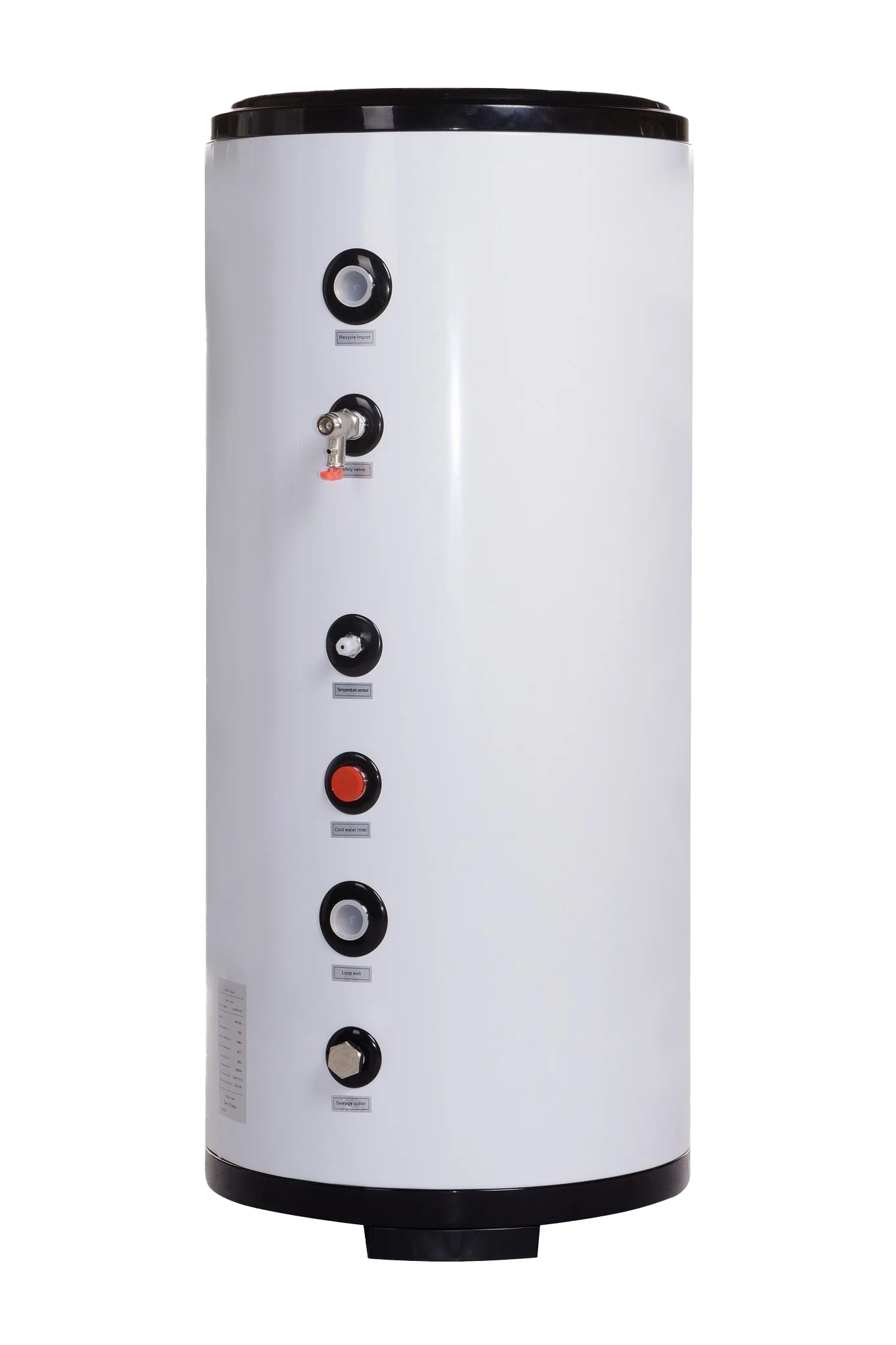 ALPS EXCLUSIVE AE-00100-BT - RVS Buffervat (100L)