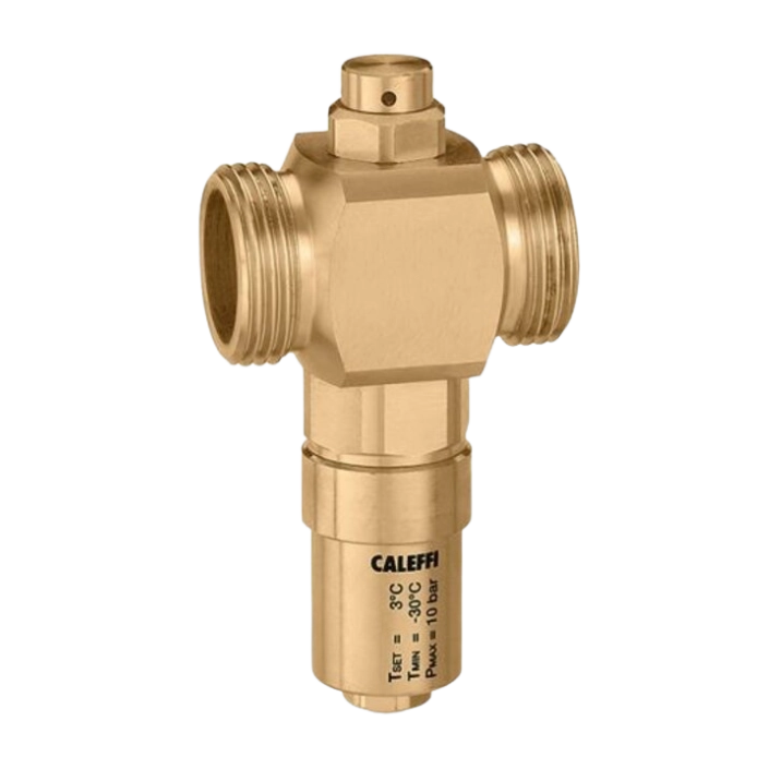 Caleffi iStop - Warmtepomp Vorstbeveiligingsklep 1″ buitendraads