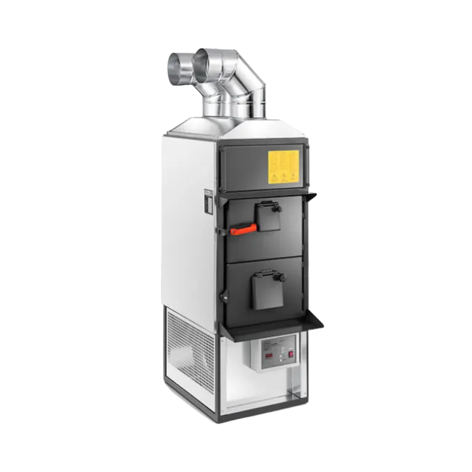 Fabbri F 28  Luchtverwarming houtketel (28 kW)
