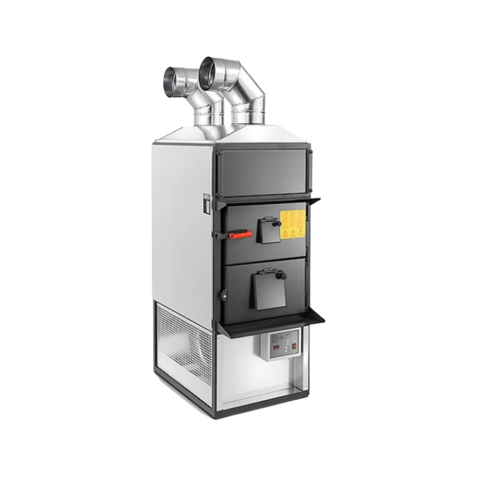 Fabbri F 55 C.V. - Luchtverwarming houtketel (55 kW)