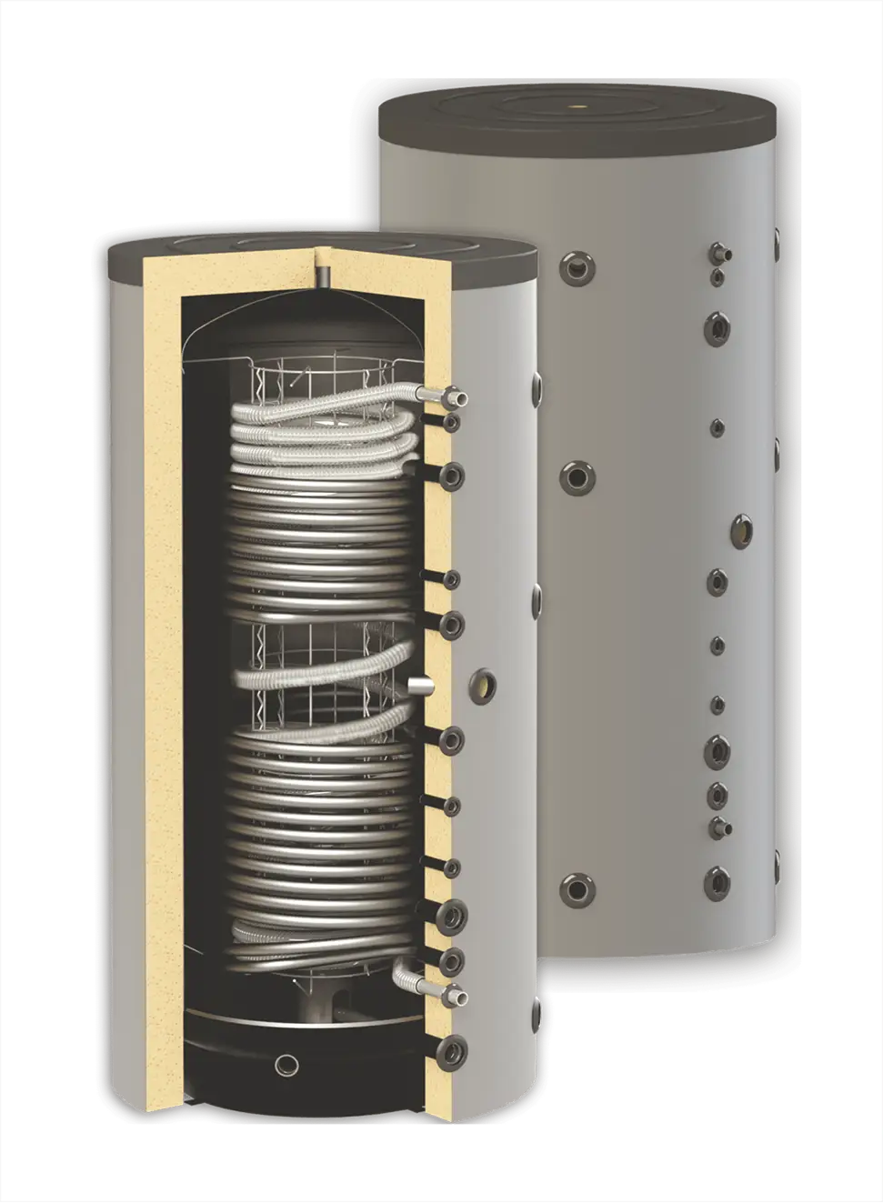 BURNiT HYG BR2 - Hygiëneboiler met 2 warmtewisselaars (1000L)