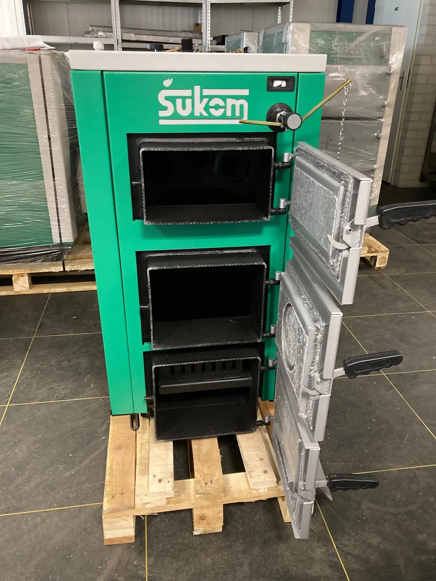 Sukom R80 - Houtketel (80 kW)