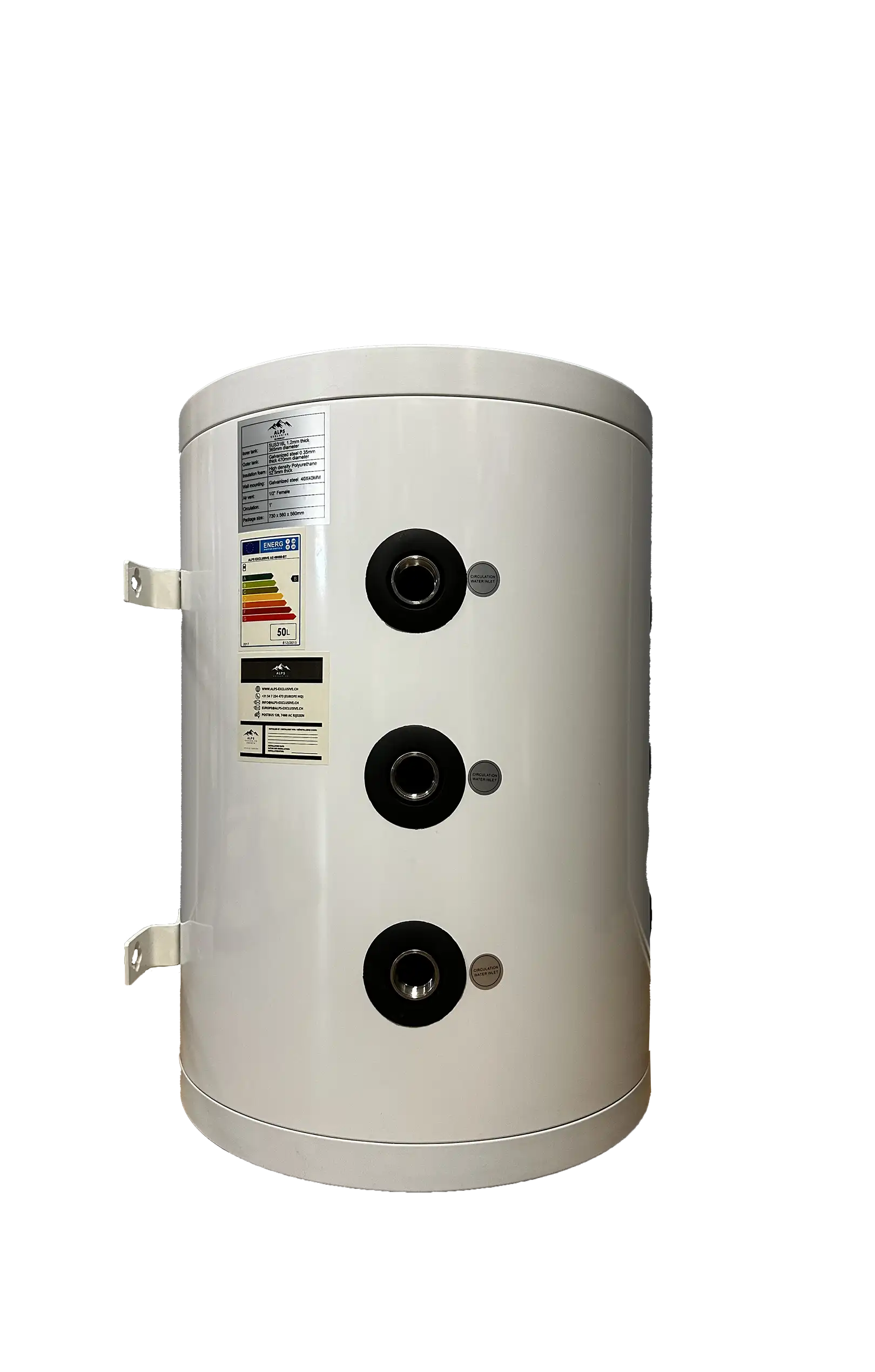 ALPS EXCLUSIVE AE-00050-BT - RVS Buffervat (50L)