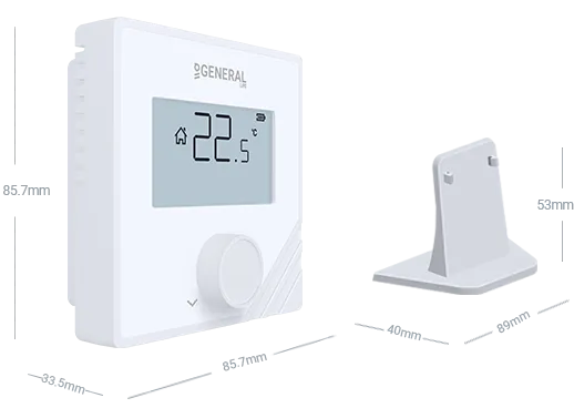 General Mitra 25S - 230VAC slimme draadloze thermostaat