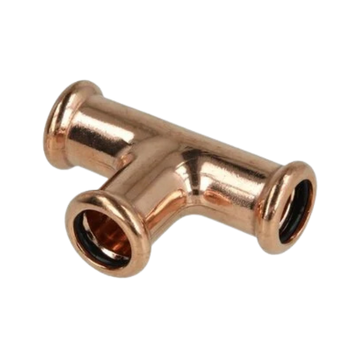 OEG 802009084 - Koperen perskoppeling M-contour T-stuk (15 mm)