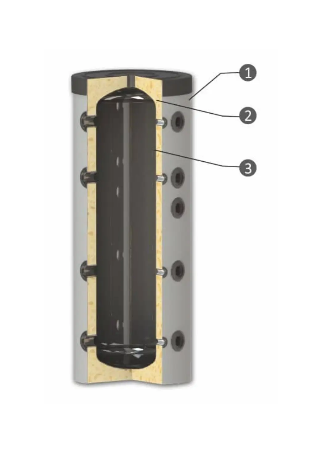 BURNiT PS 300 - Buffervat (300L)