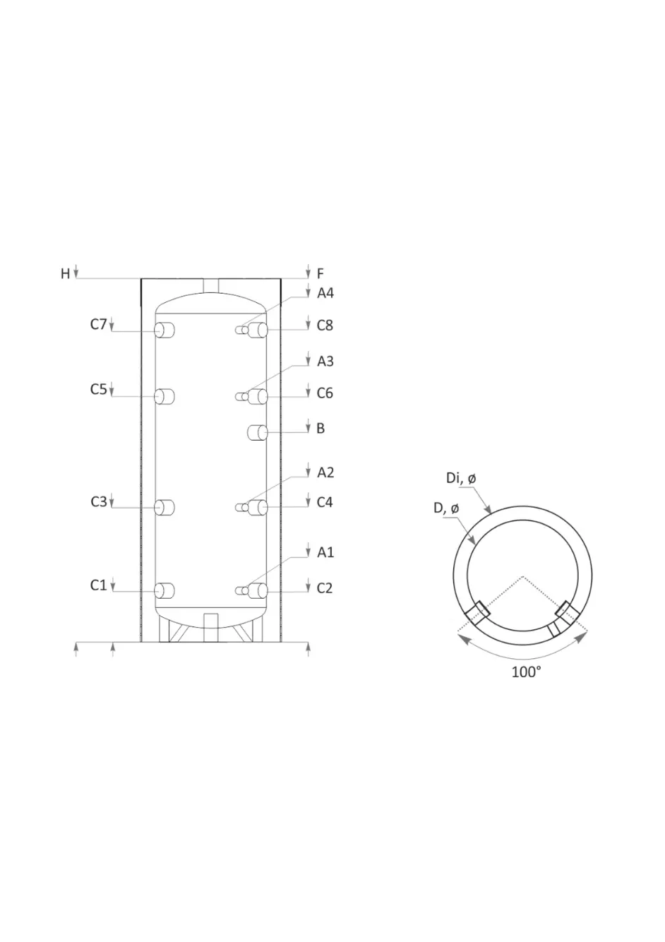 BURNiT PS 300 - Buffervat (300L)