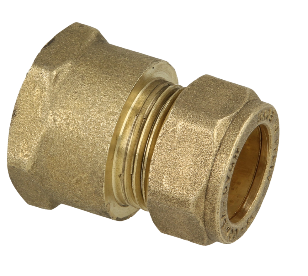 OEG 802016128 - Messing knelkoppeling (12 mm x G 1/2