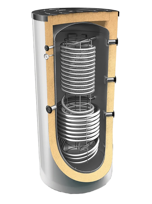 Tesy V11S50075HYG5.0C - Hygiëneboiler met 1 WW en 1 RVS tapwaterspiraal (500L)