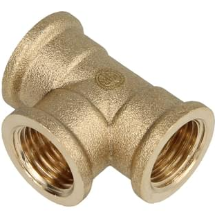 HE 402001222 - Messing T-Stuk (G 1/2